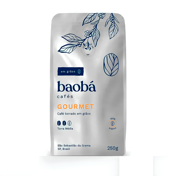 Café Baobá Gourmet em Grãos – 250g