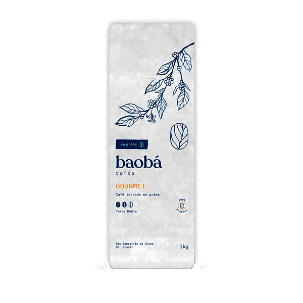 Café Baobá Gourmet em Grãos – 1kg