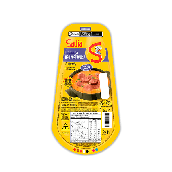 Linguiça Tipo Portuguesa Sadia – 400g