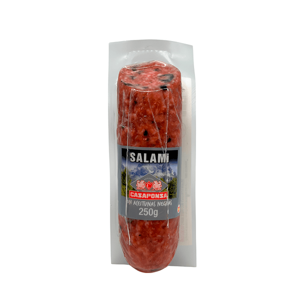 Salame Casaponsa com Azeitonas Pretas – 250g