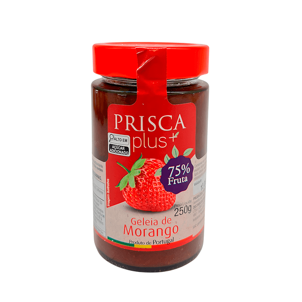 Geleia de Morango Plus+ 75% Fruta Prisca – 250g