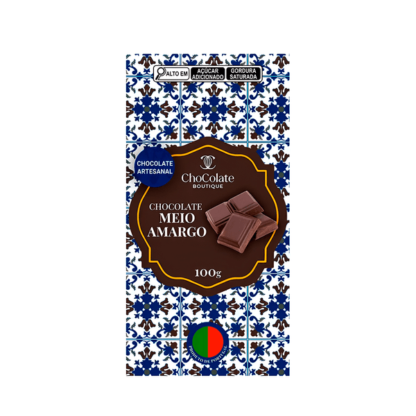 Chocolate Boutique Meio Amargo - 100g