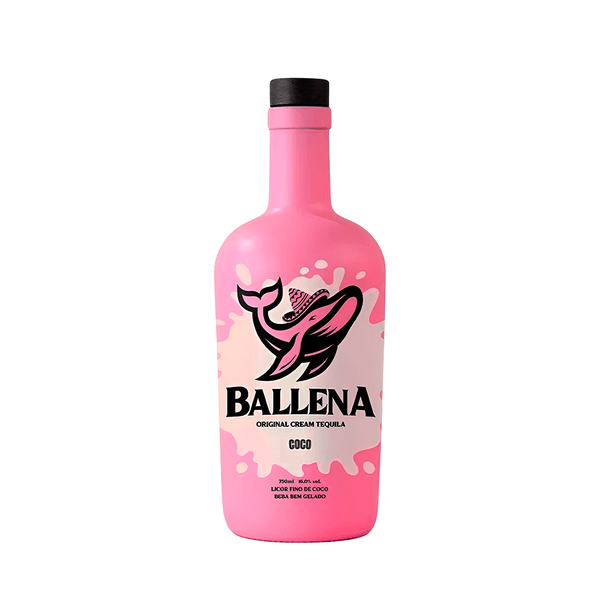 Licor Cream Tequila Ballena Sabor Coco – 750ml