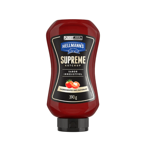 Ketchup Supreme NBA Squeeze Hellmann's – 390g