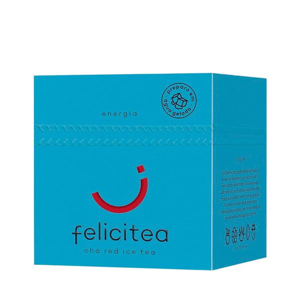 Chá de Red Ice Sachê Felicitea – 15 Unidades