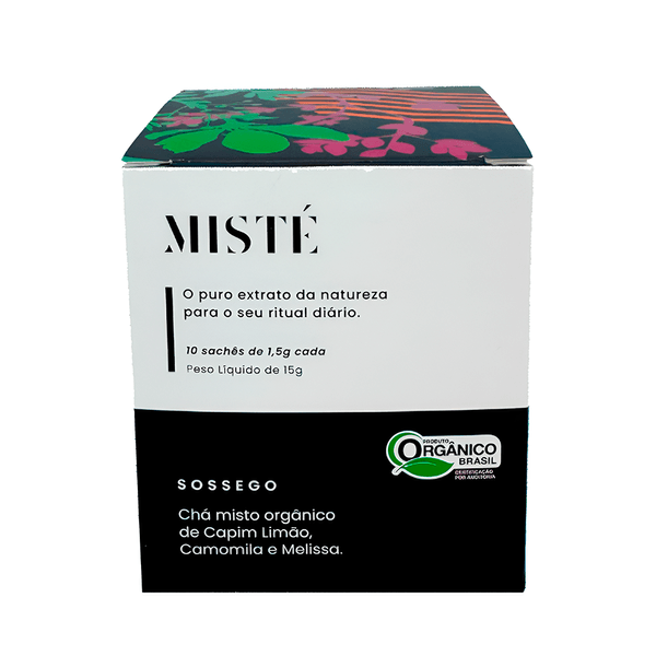 Chá Misto Orgânico Sossego Misté – 10 sachês