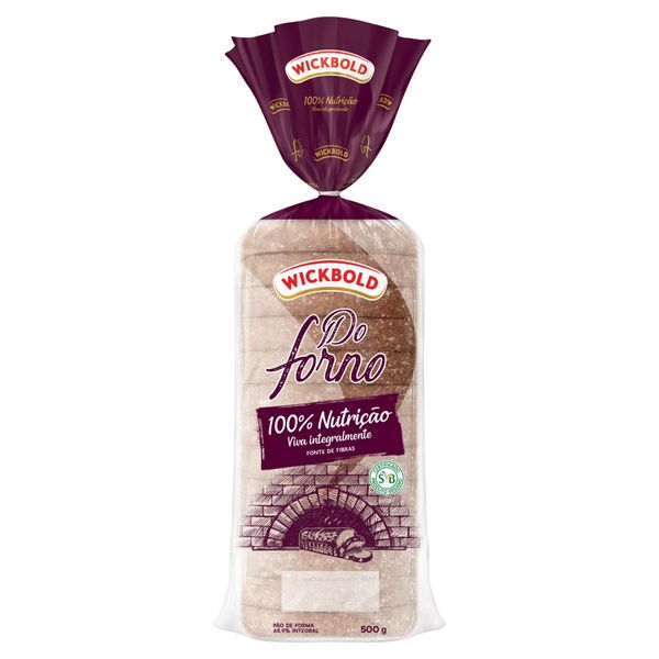 Pão Do Forno 100% Nutrição Wickbold – 500g