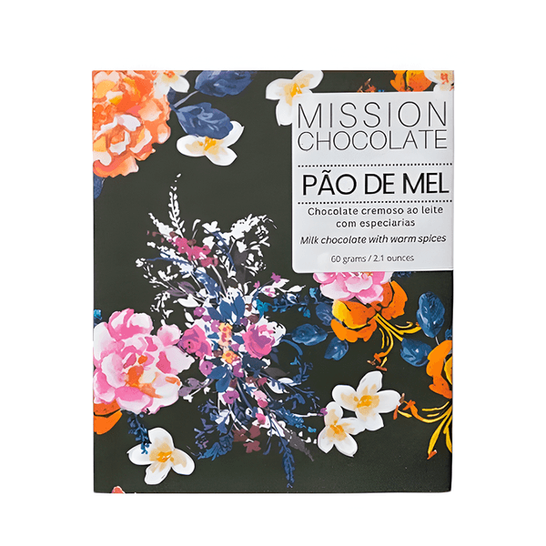Chocolate Cremoso com Pão de Mel Mission Chocolate 60g