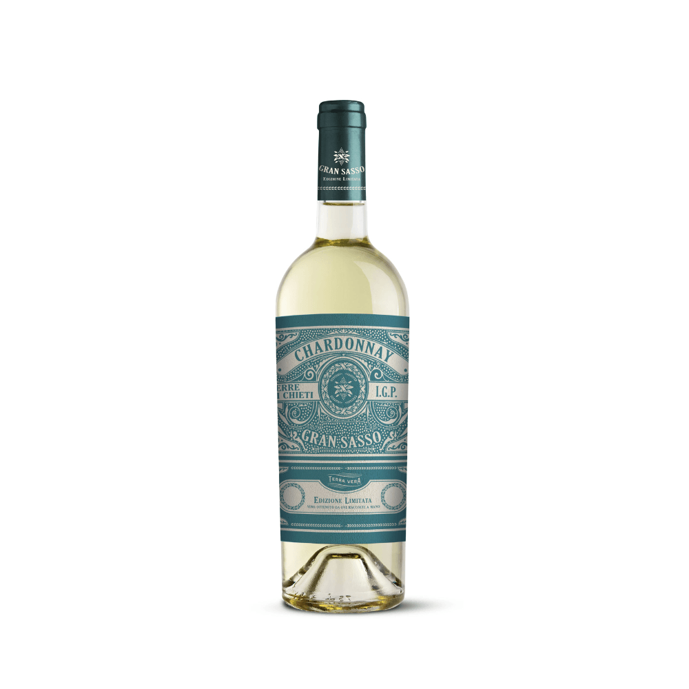Vinho Gran Sasso Terre d'Abruzzo Chardonnay Branco – 750ml