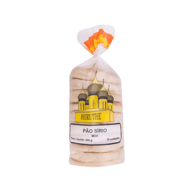 Pão Sírio Mini Beiruthe - 300g
