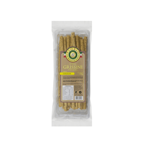 Grissini Integral com Gergelim Florio – 120g