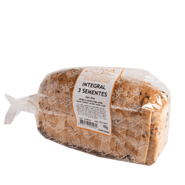 Pão Mini Integral com Sementes Lisa – 160g