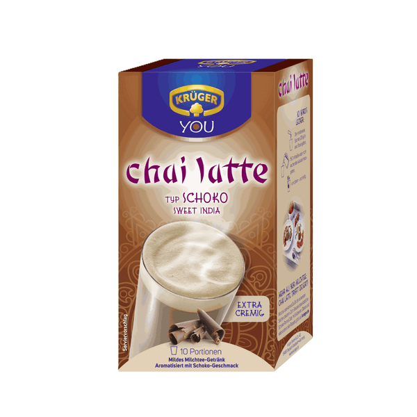 Chá Chai Latte Instantâneo Krüger – 250g