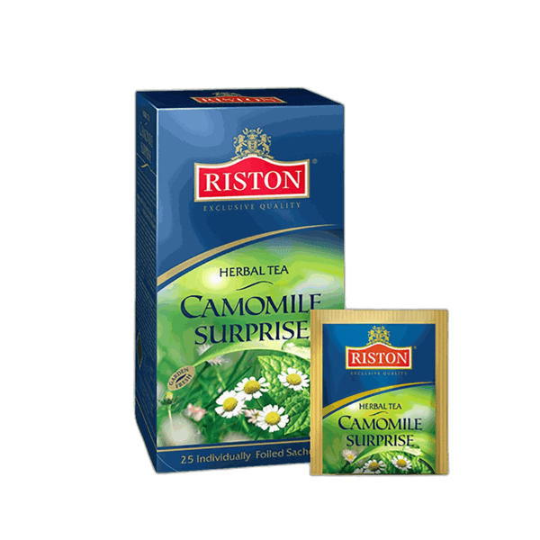 Chá Camomila Surprise – 25 sachês Riston