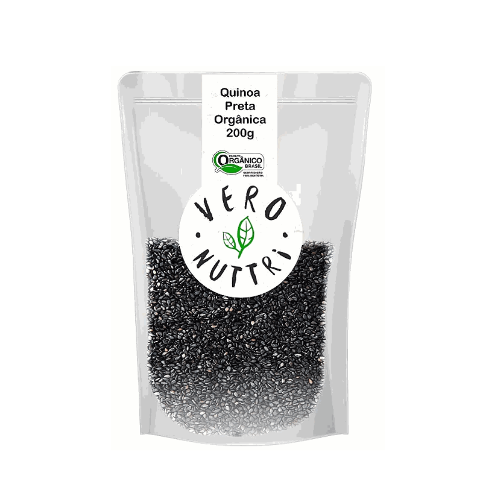 Quinoa Preta Orgânica Vero Nuttri – 200g