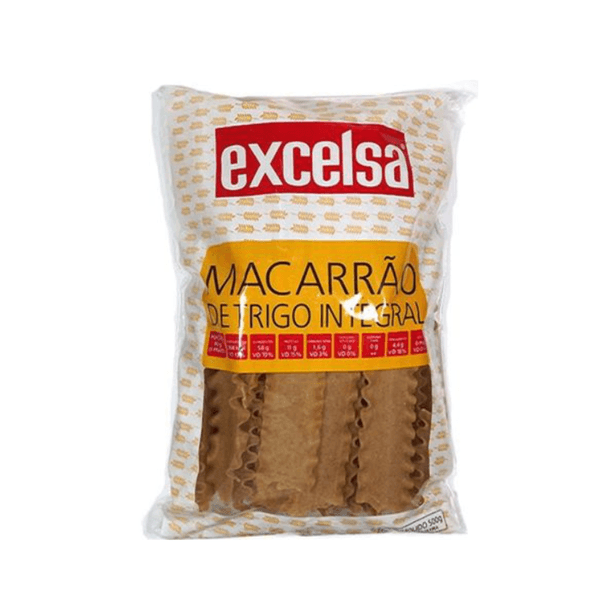 Macarrão Integral Lasagna Excelsa – 500g