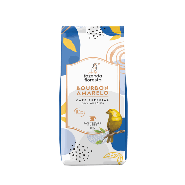 Café Bourbon Amarelo Fazenda Floresta Moído - 250g