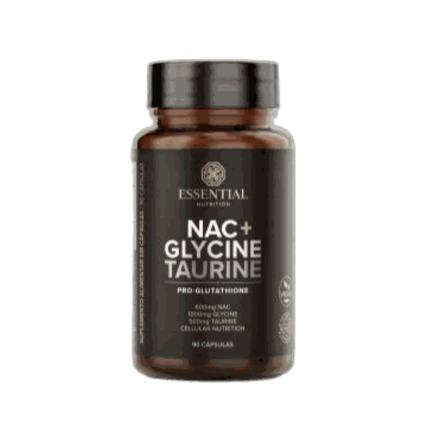 Suplemento Taurine Essential Nutrition – 90 cápsulas