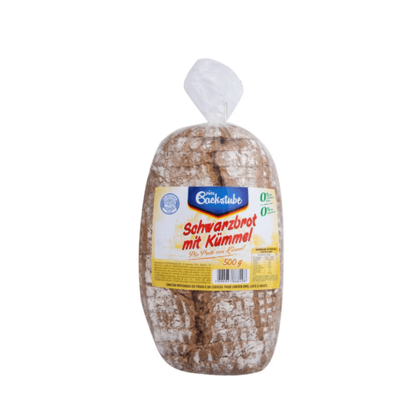 Pão Alemão Preto com Kümmel Backstube – 500g