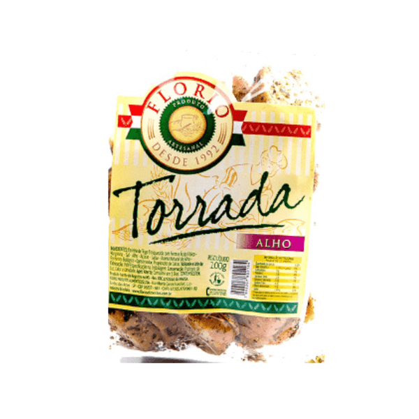 Torrada Sabor Alho Florio - 100g