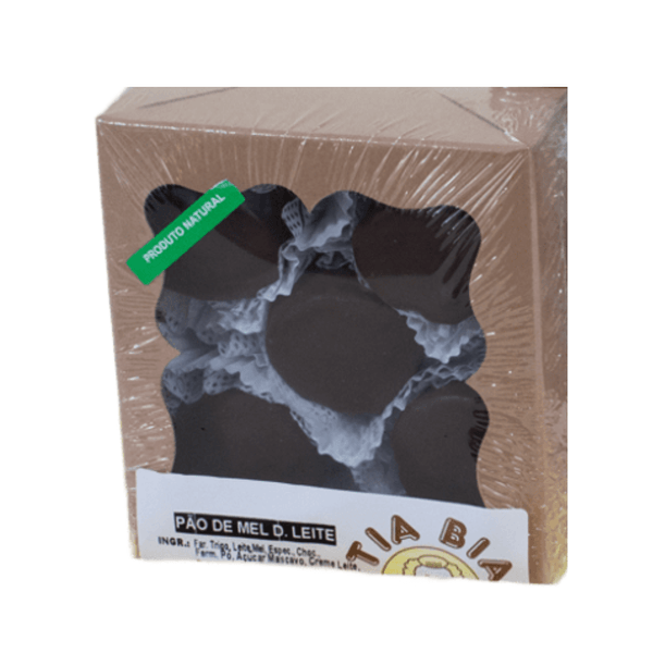 Pão de Mel Sabor Doce de Leite Tia Bia – 200g