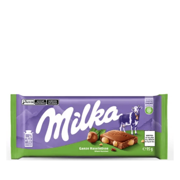 Chocolate Whole Hazelnut Milka – 95g