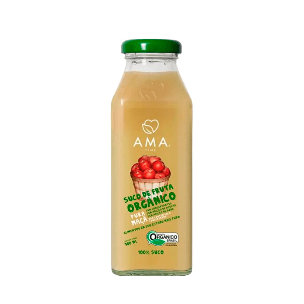 Suco de Maçã Orgânico Ama Time - 300ml