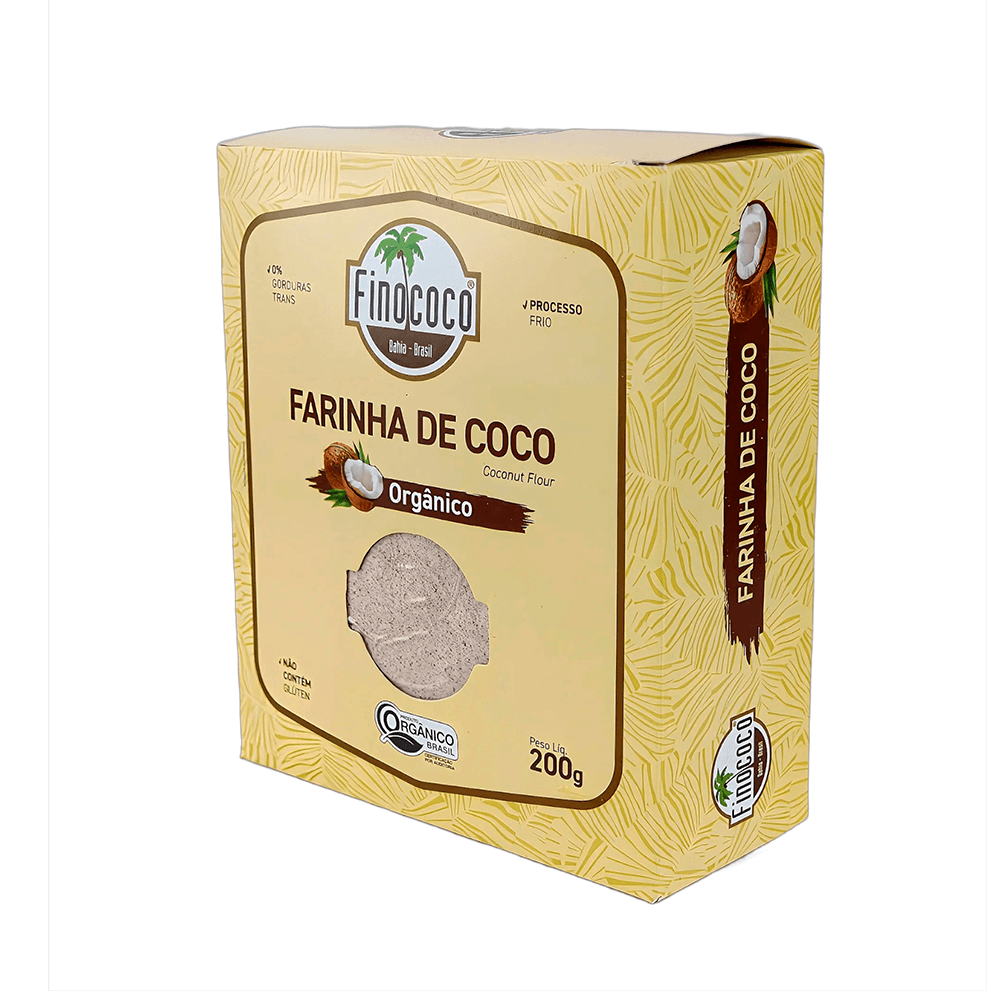 Farinha de Coco Orgânica Finococo - 200g