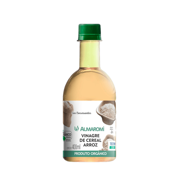 Vinagre Orgânico Cereal e Arroz Almaromi – 400ml