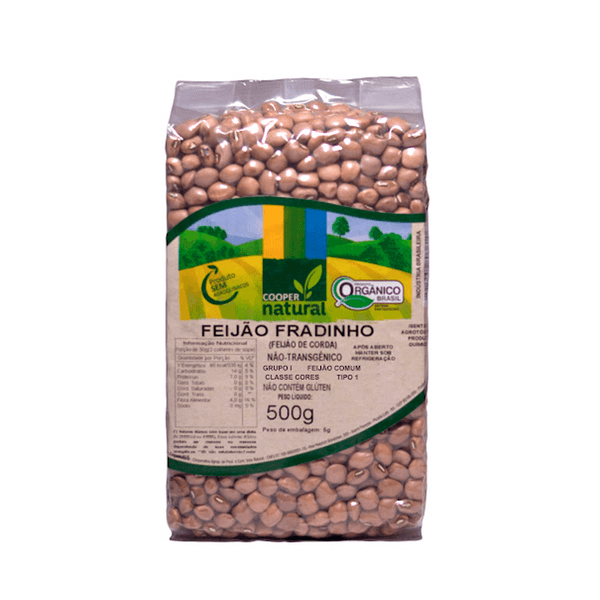 Feijão Fradinho Orgânico Coopernatural – 500g