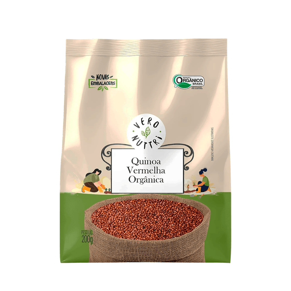 Quinoa Vermelha Orgânica Vero Nuttri – 200g