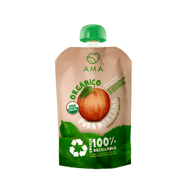 Purê de Maçã Orgânico Ama Time – 90g