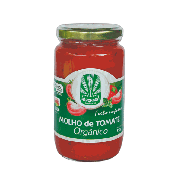 Molho de Tomate Orgânico Alvorada – 330g