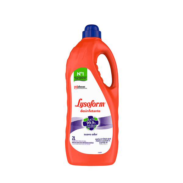 Desinfetante Odor Suave Lysoform – 2L