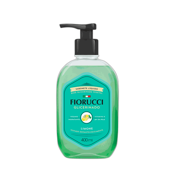 Sabonete Líquido Glicerinado Limone Fiorucci 400ml
