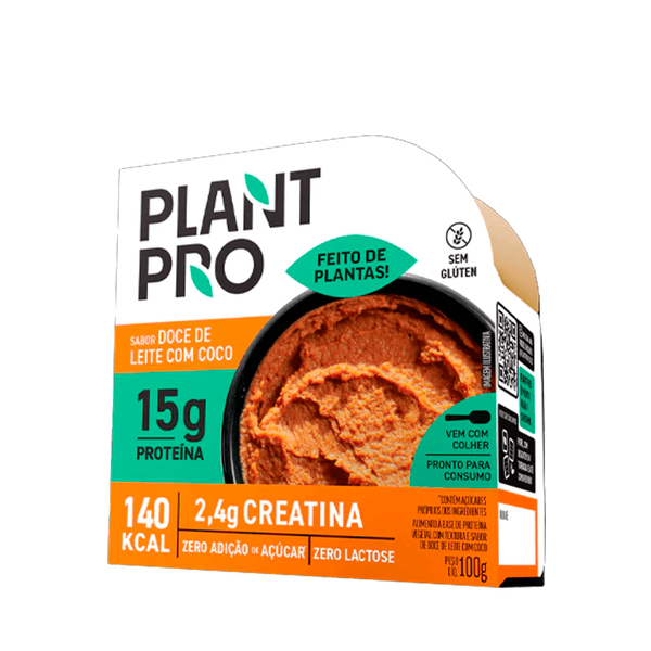 Doce de Leite com Coco Vegano Plant Pro – 100g