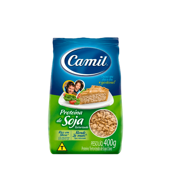 Proteína Texturizada de Soja Camil – 400g