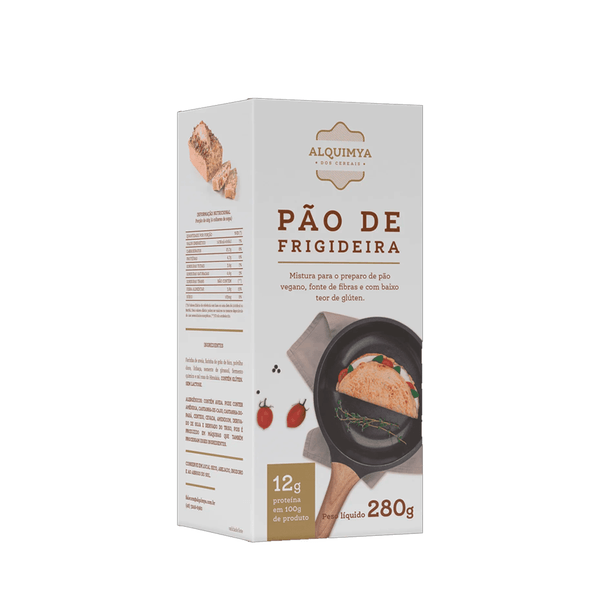 Mistura para Pão de Frigideira Vegano Alquimya – 280g