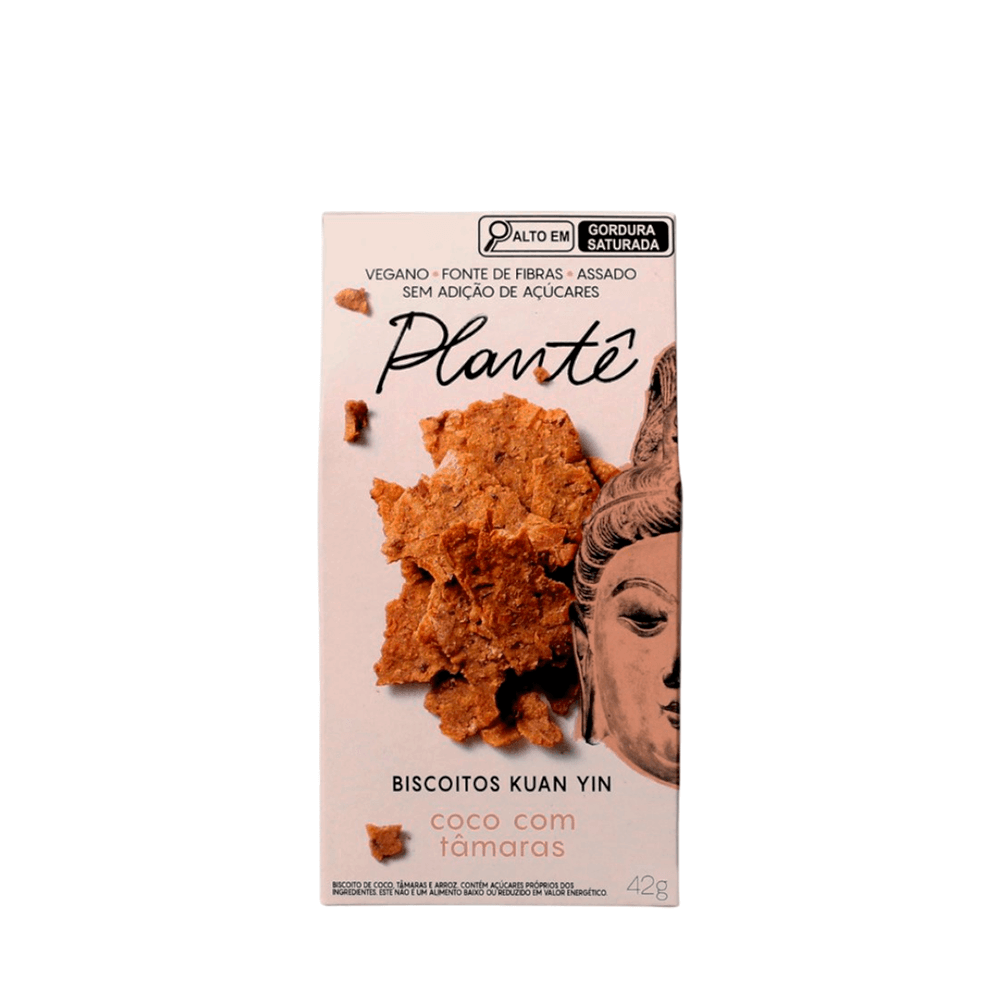 Biscoito Coco e Tâmaras Kuan Yin Plantê – 42g