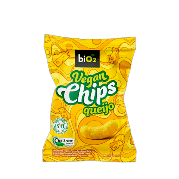 Snack Sabor Queijo Sem Glúten Bio2 – 40g
