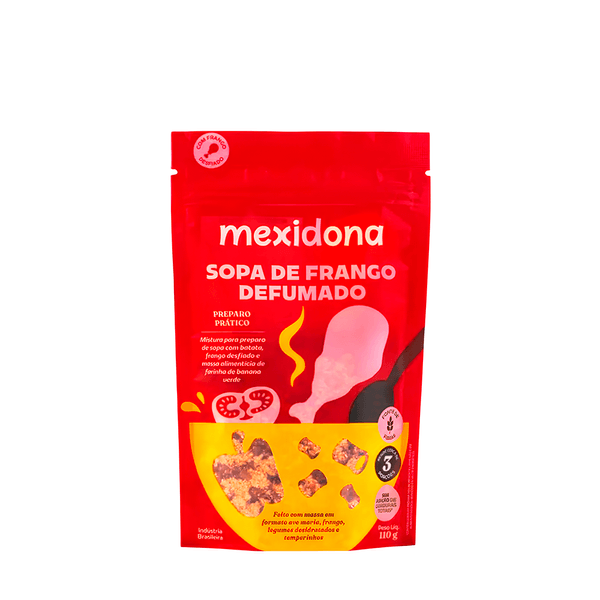 Sopa Sem Glúten Frango Defumado Mexidona – 110g