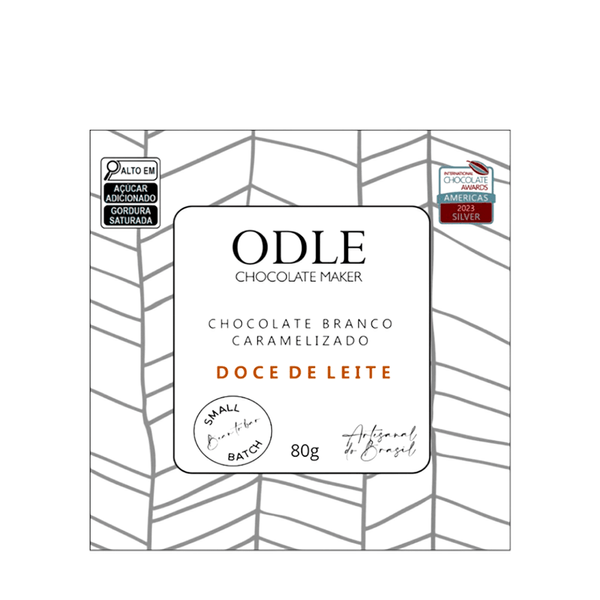 Chocolate Branco Caramelizado Crocante Odle - 80g