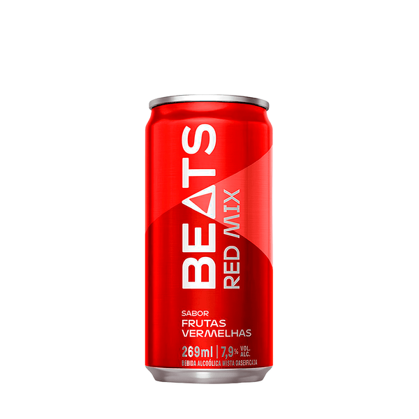 Bebida Skol Beats Red Mix Frutas Vermelhas – 269ml