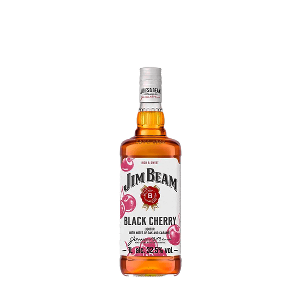 Licor Jim Beam Bourbon Black Cherry – 1L