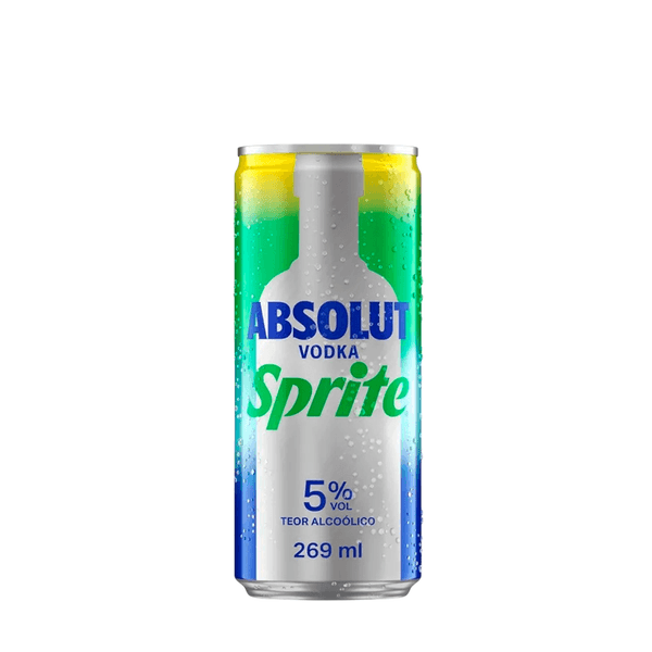 Bebida Absolut Vodka Sprite - 269 ml