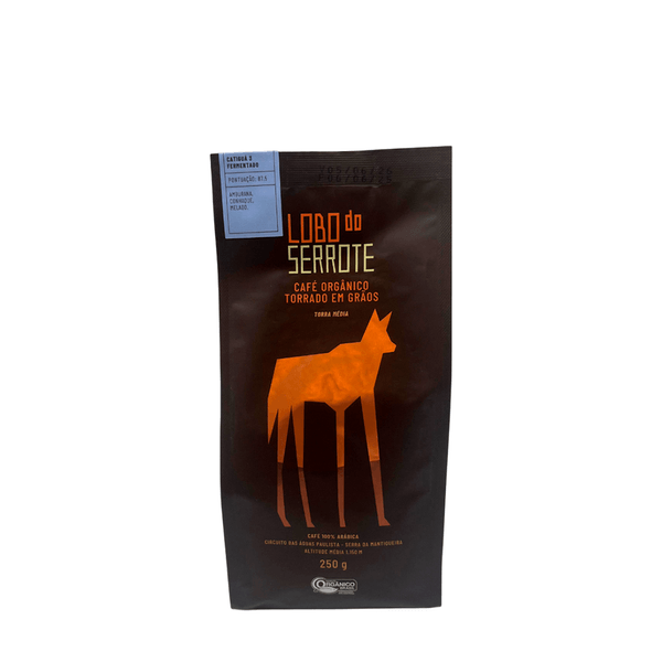 Café Arábica Lobo do Serrote Orgânico Moído Nanolote Catiguá 3 - 250g