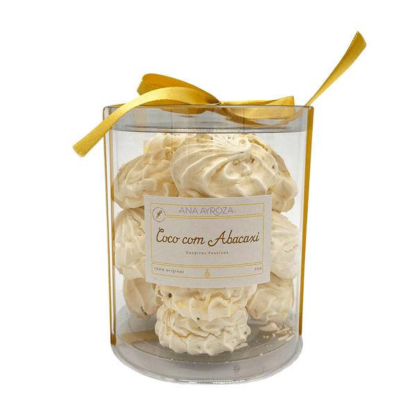 Suspiro Coco Com Abacaxi Ana Ayroza - 75g