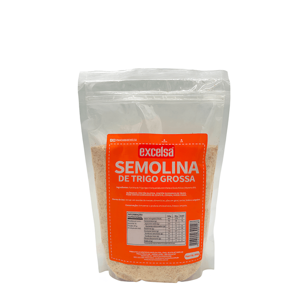Semolina de Trigo Excelsa – 500g