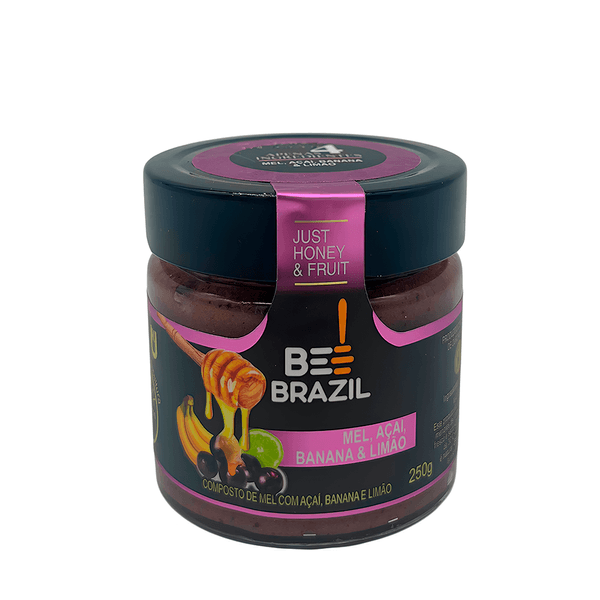 Composto de Mel Banana Açaí Limão Bee Brazil – 250g