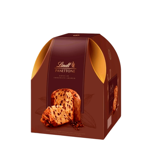 Panettone Gotas Chocolate Amargo Lindt – 400g